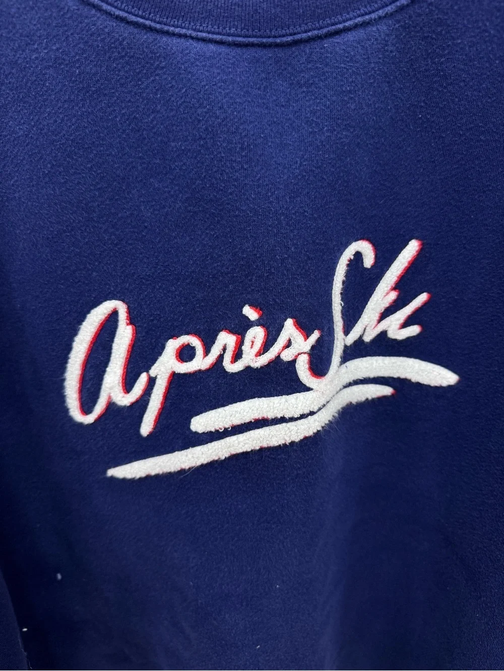 J. Crew Heritage Fleece Après-Ski Graphic Sweatshirt preowned Sz 2X